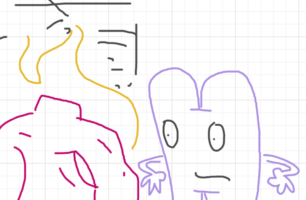 A panel from I've Been Everywhere, Man, episode nine of the Board Boards object show by Furretwalk/WalkingFurret.